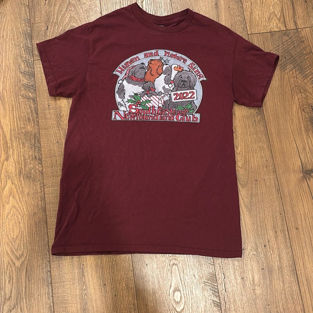 Dark Red SENC Tee